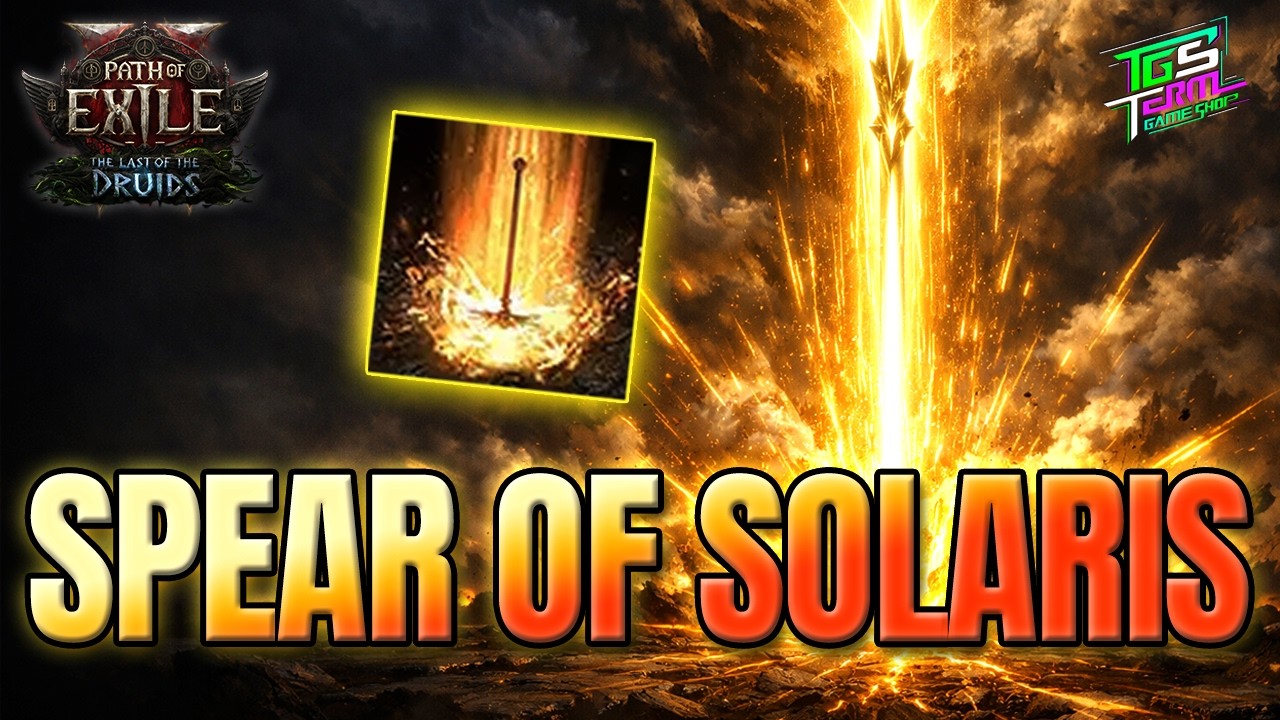 🔴[POE2] บิ้วใหม่แกะกล่อง! Explosive Spear + Solaris โครตเบียว