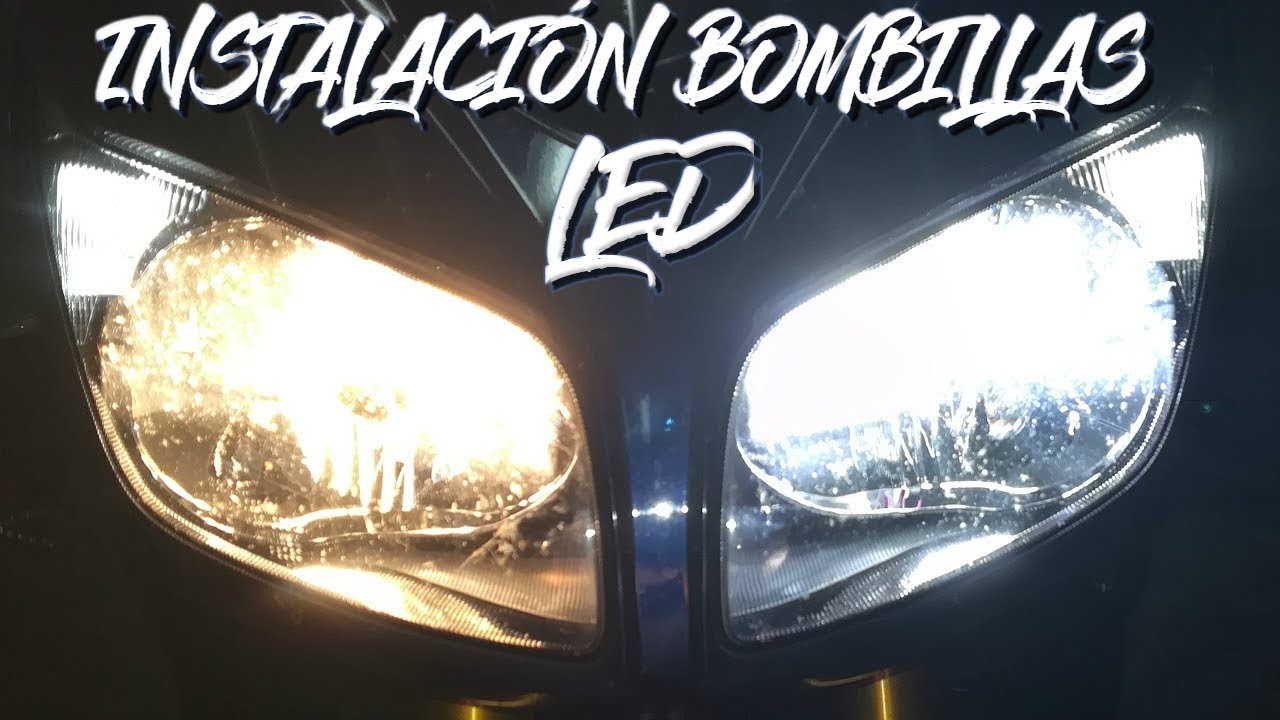 Mejora la iluminación de tu moto - BOMBILLAS LED [Tutorial]