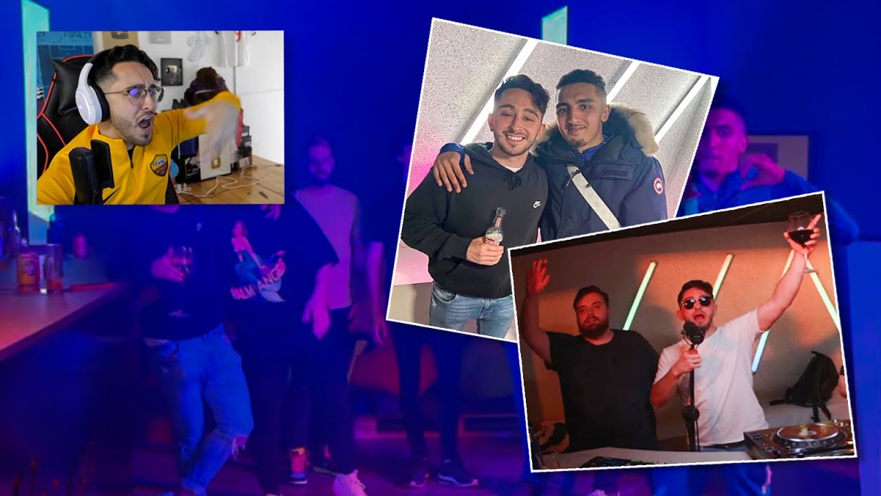 Reaccionando a la FIESTA de IBAI con MORAD! 😈
