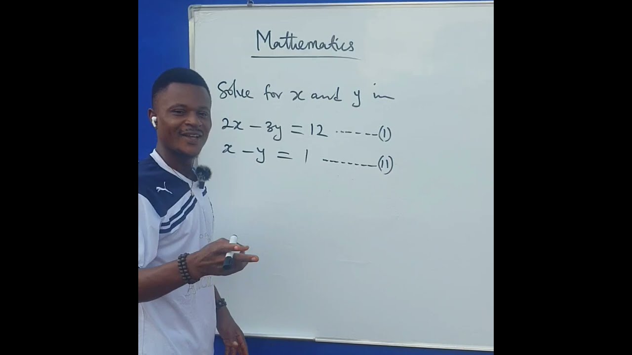 Simultaneous equation by substitution method 