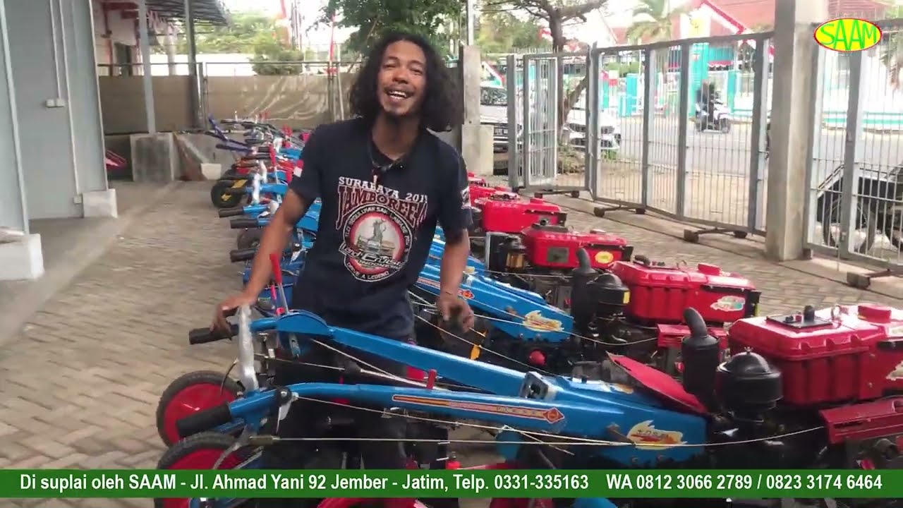 Review Traktor Roda Dua DF151 dan 101 dengan Berbagai Implemen