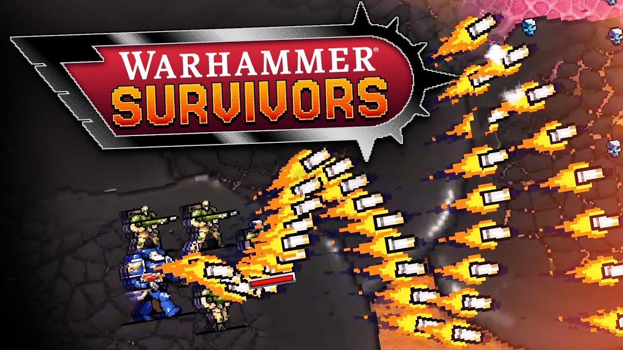 BRIGADE OF IMPERIAL GUARDSMEN VERSUS AN ARMY OF TERMAGANTS! - WARHAMMER SURVIVORS