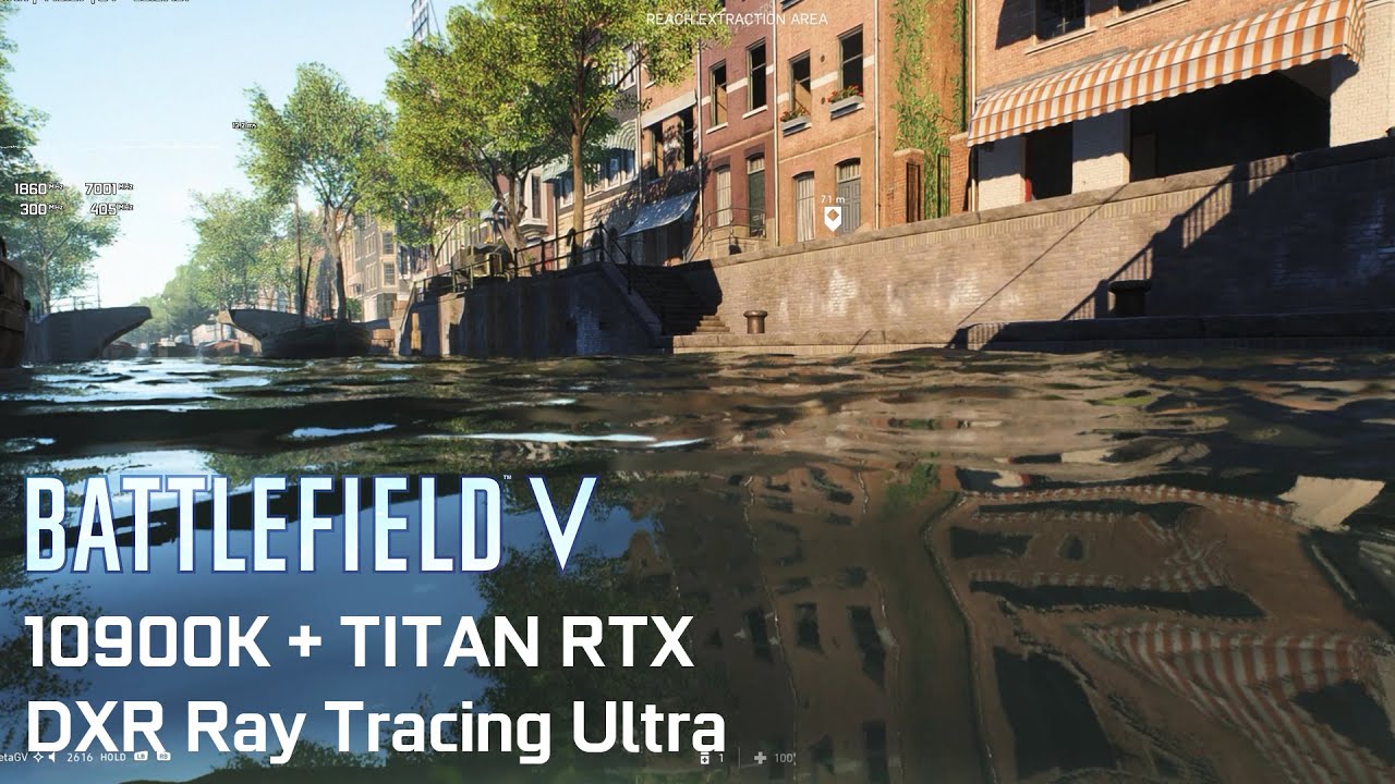 Battlefield V | 10900K + TITAN RTX  | DXR Ray Tracing Ultra | DLSS | 3440x1440 | 21:9