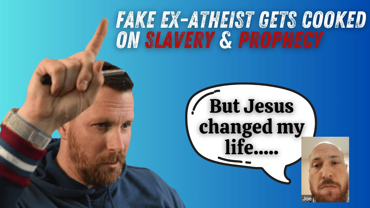 Christian tells so many lies on the bible that the lake of fire had to take him | DZ Debates