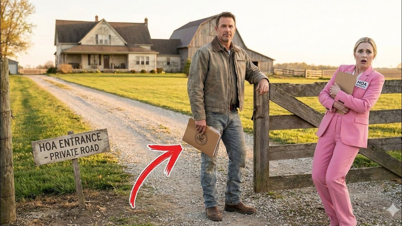 HOA Karen Collapsed When I Returned to My 100 YO Farm – Forgot I'm Still Legally Own the HOA Land