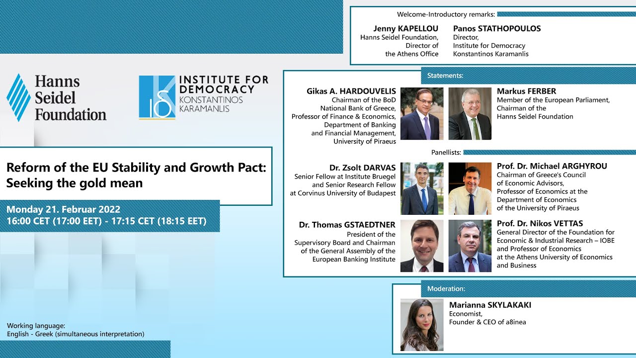 Reform of the EU Stability and Growth Pact: Seeking the gold mean