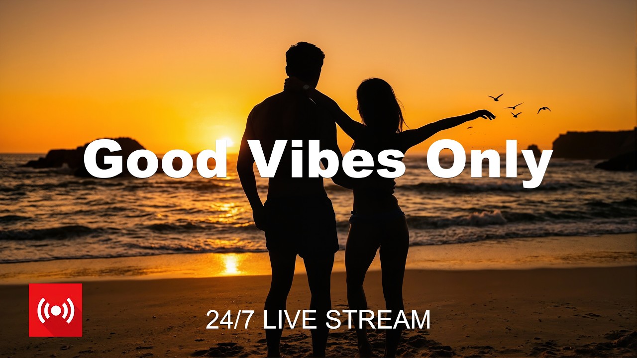 Best Radio [ 24/7 Live ] Good Vibes Only | Relax, Chill, Tropical & Happy Music