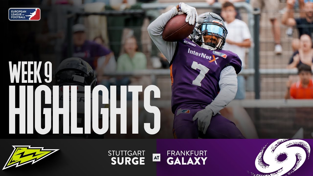 Stuttgart Surge @ Frankfurt Galaxy - Highlights | Week 9 | Season 2025