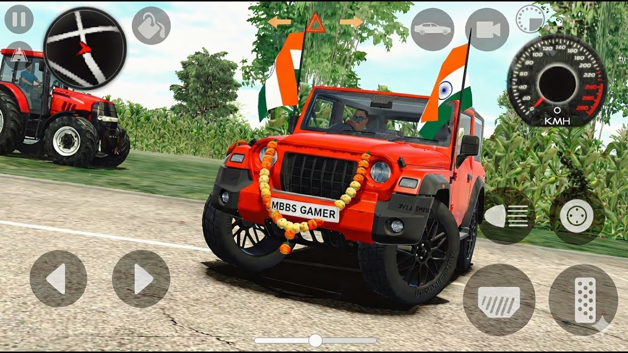 Indian Modified THAR Game Live | Off-Road King Ya Accident Machine?2026 #shortsfeed