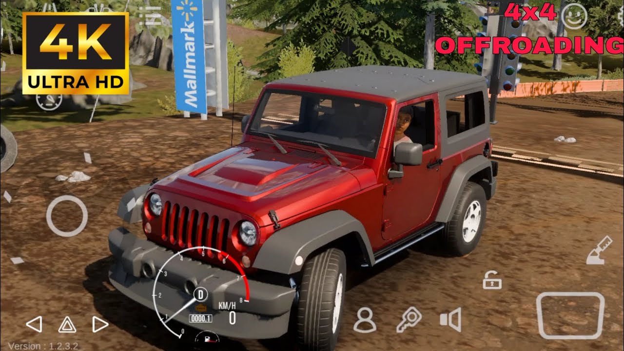 Car Parking Multiplayer 2 – Jeep Wrangler Rubicon Extreme Offroad | 4K 60FPS