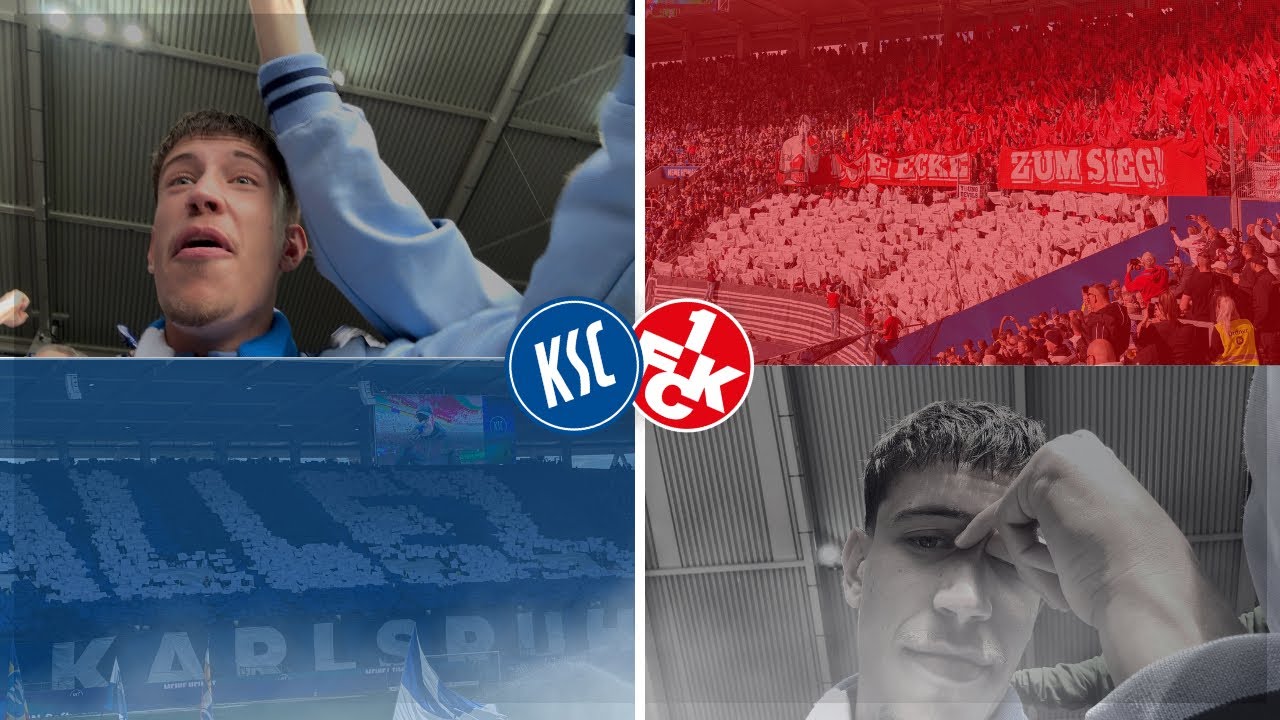 Was ein Derby!!!🔥😳😱 | Karlsruher SC - Kaiserslautern | Stadionvlog | SechserMo