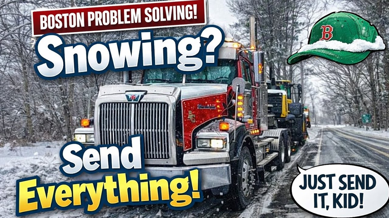 If It’s Snowing, Move More Equipment!