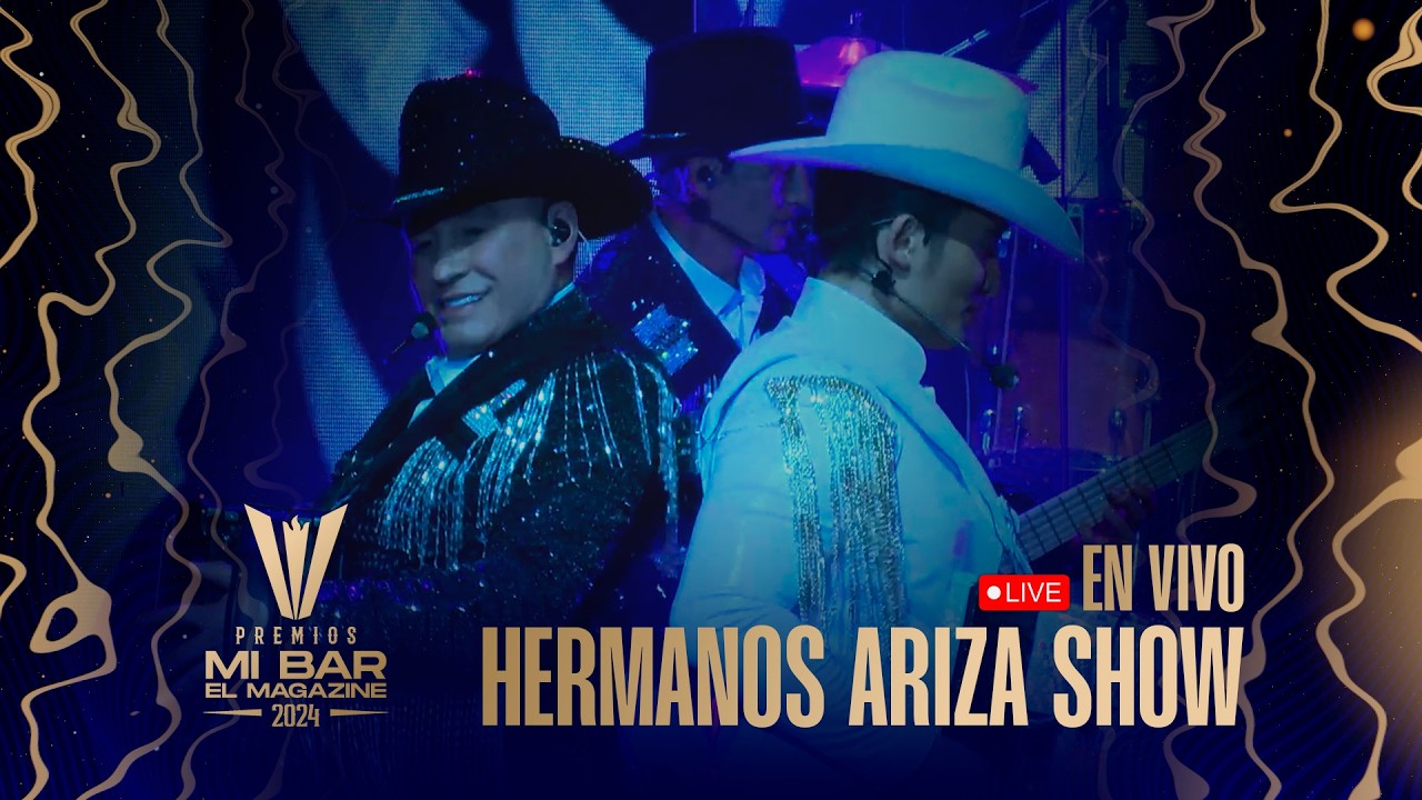 Hermanos Ariza show (En vivo) Mix Te quedas o te vas / Mi Tormento -  Premios Mi Bar El Magazine 🏆