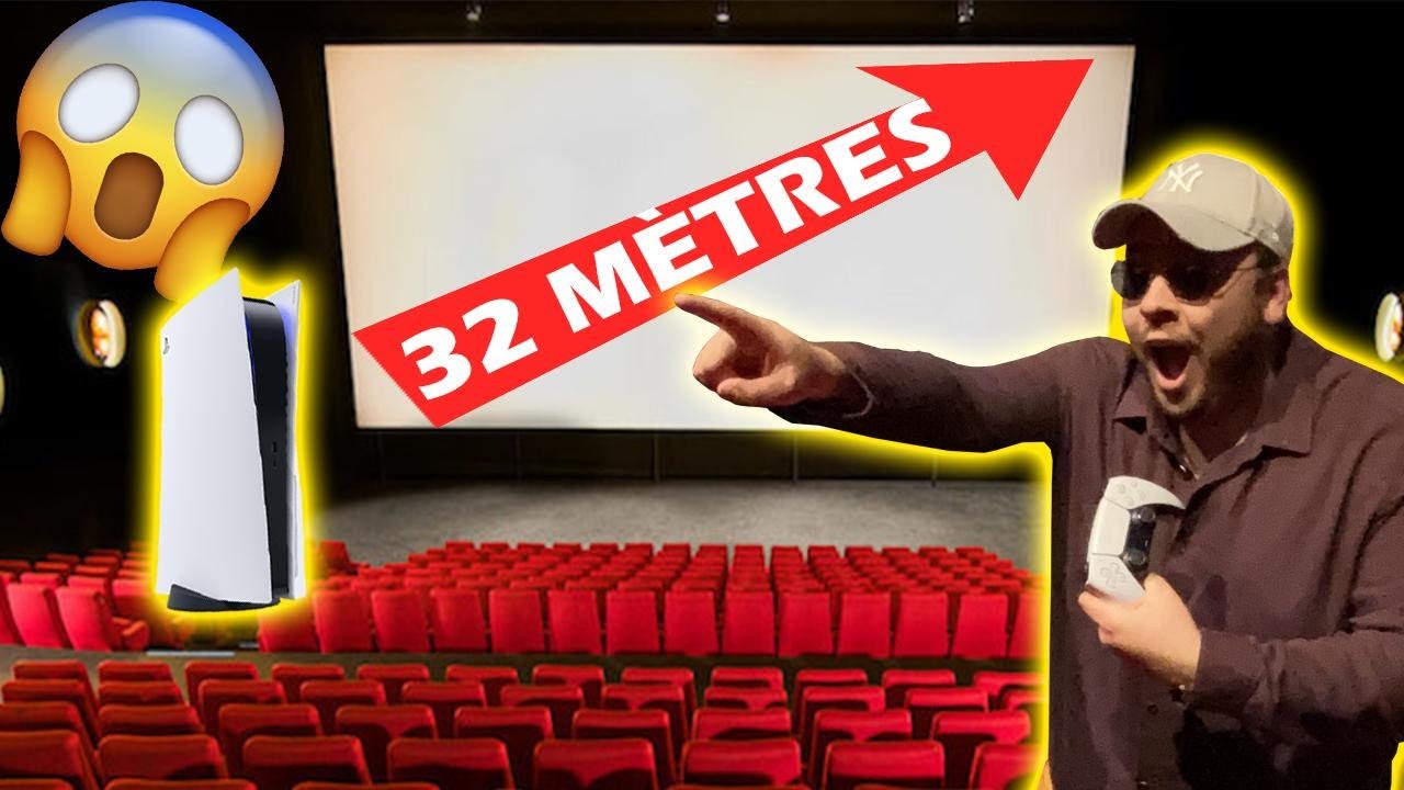 JE JOUE A LA PS5 SUR UN ÉCRAN 8K DE 32M 😱😱😱