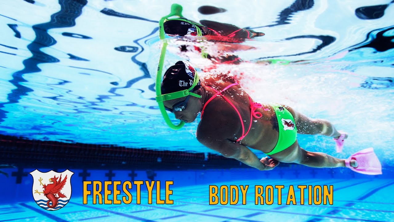 Swimisodes — техника плавания вольным стилем — вращение тела