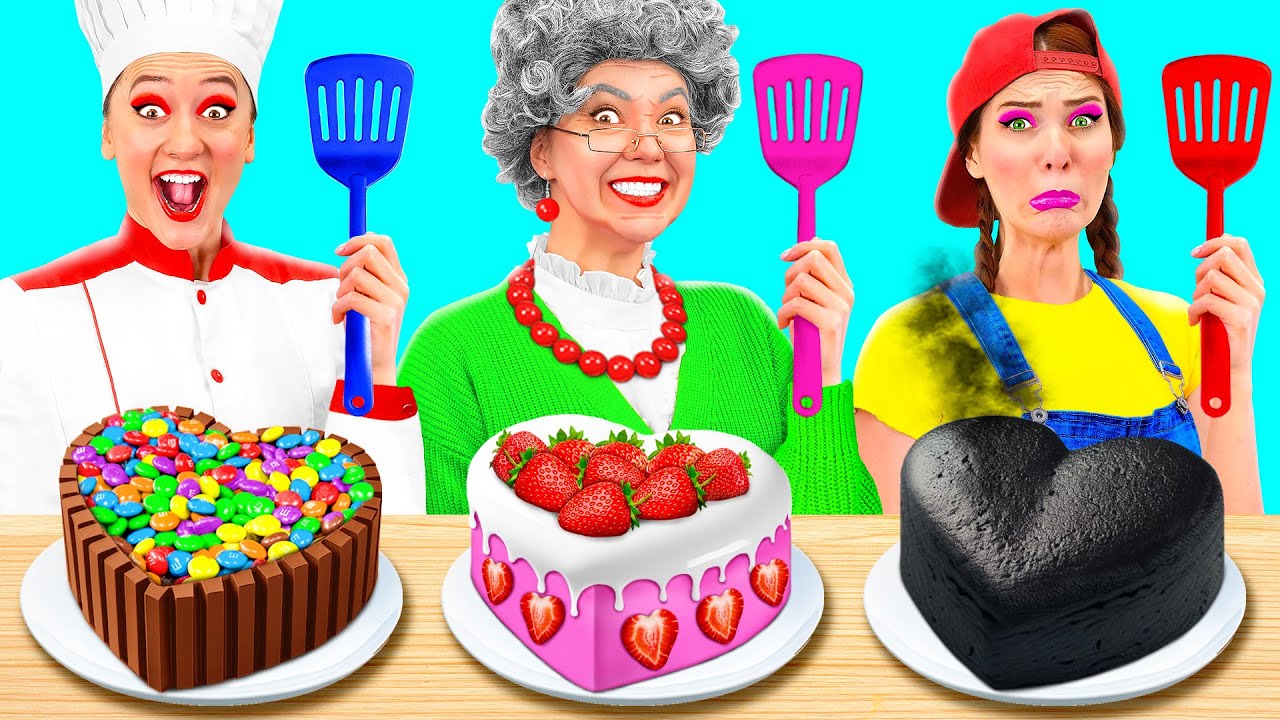 Reto De Cocina Yo vs Abuela | Momentos Divertidos de Parara Best