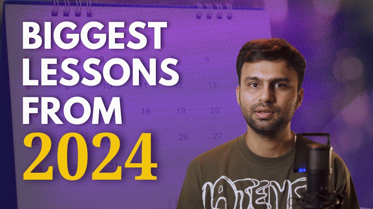 Biggest lessons from 2024 (Hindi)