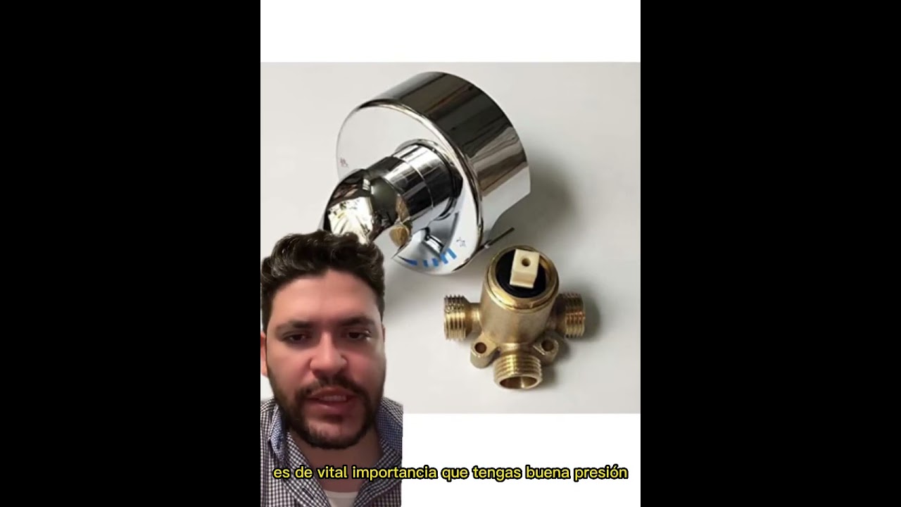 No vayas a poner una monomando en tu regadera sin considerar estas cosas.