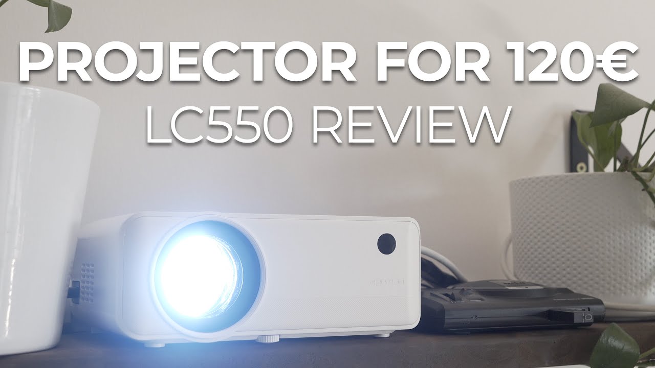 How much projector quality do you get for 120€? - APEMAN LC550 Projector Review