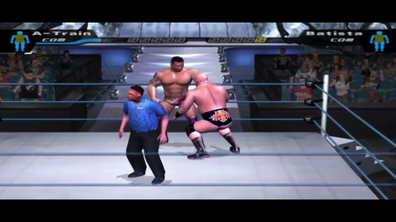 A-Train vs Batista - Smackdown Pain
