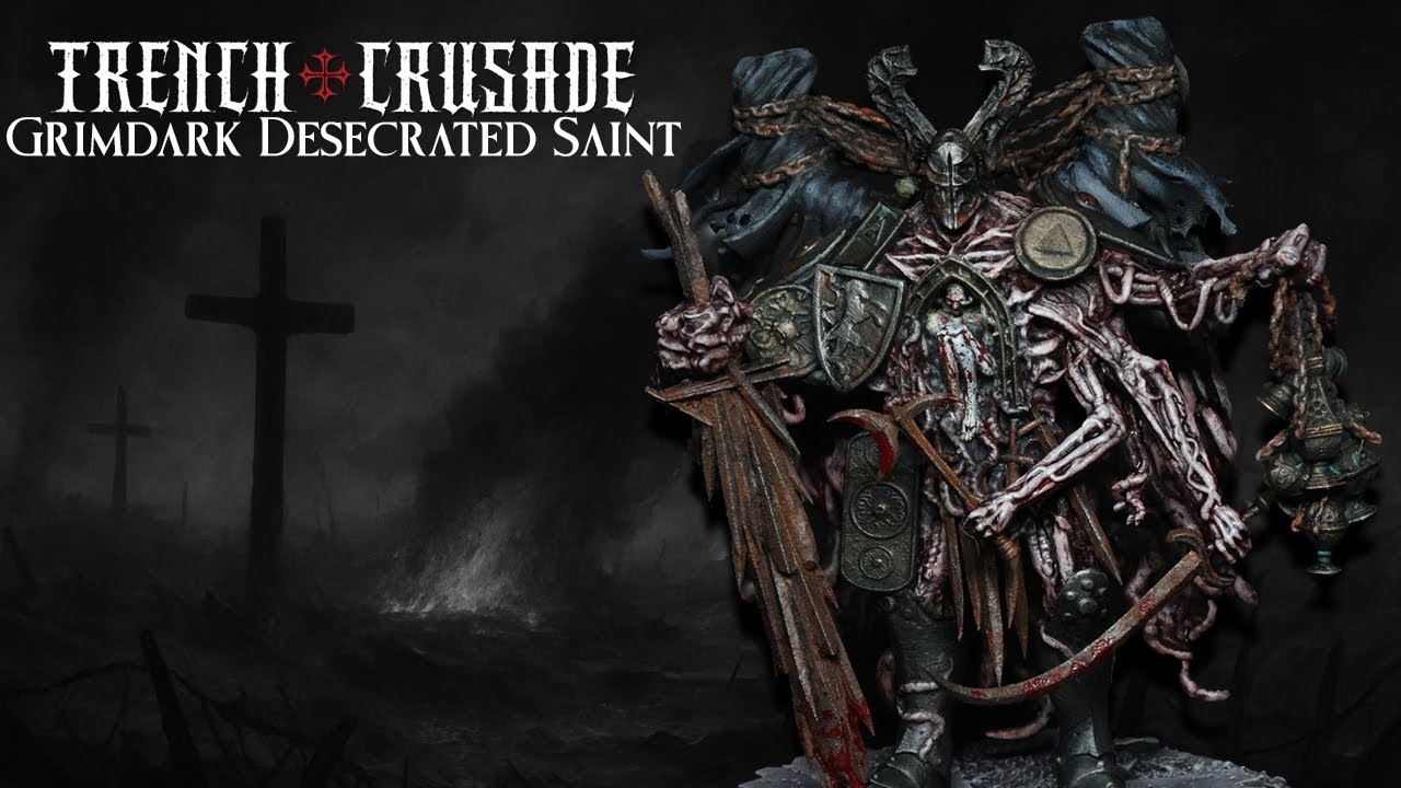 How to Paint Grimdark Trench Crusade - Court of the Seven Headed Serpent Desecrated Saint