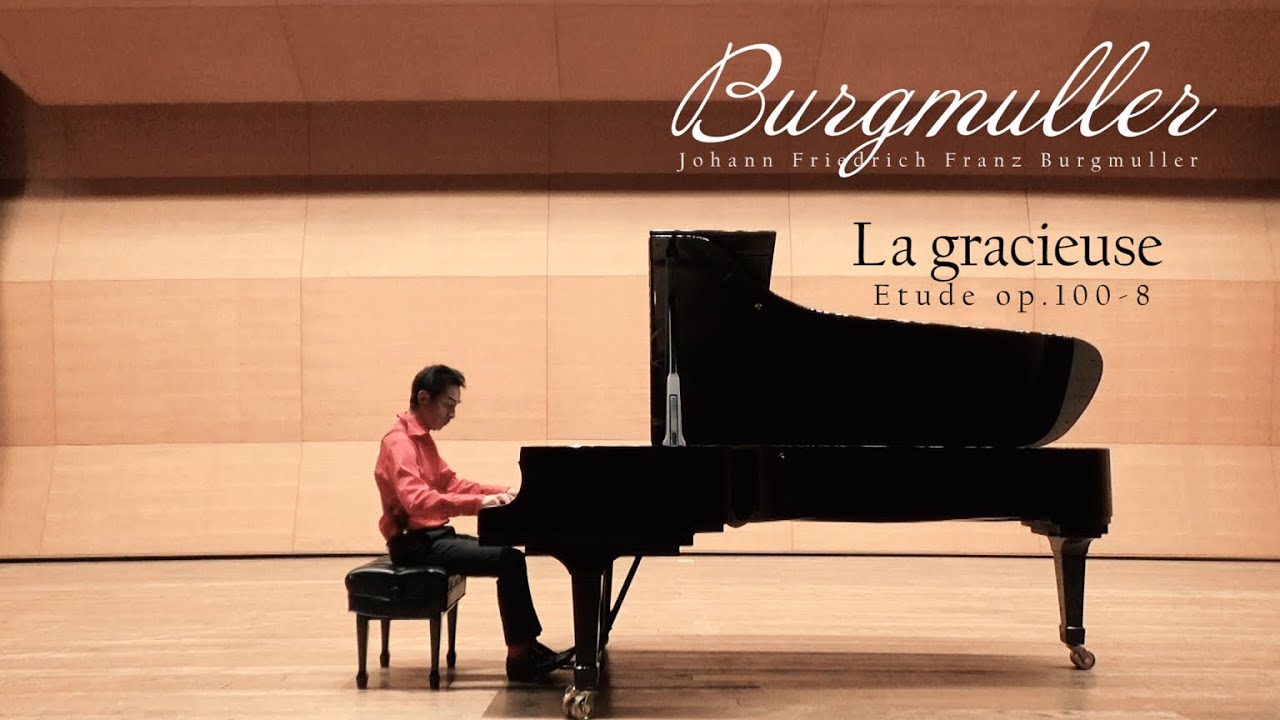 Burgmuller ETUDE La gracieuse Op.100 NO.8 Satoru Takishima