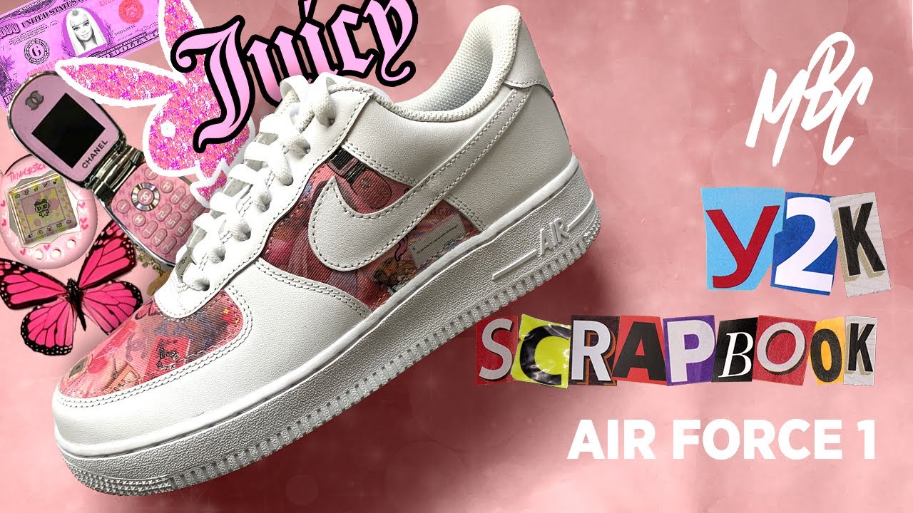 Y2K SCRAPBOOK - CUSTOM AF1 | MattB Customs