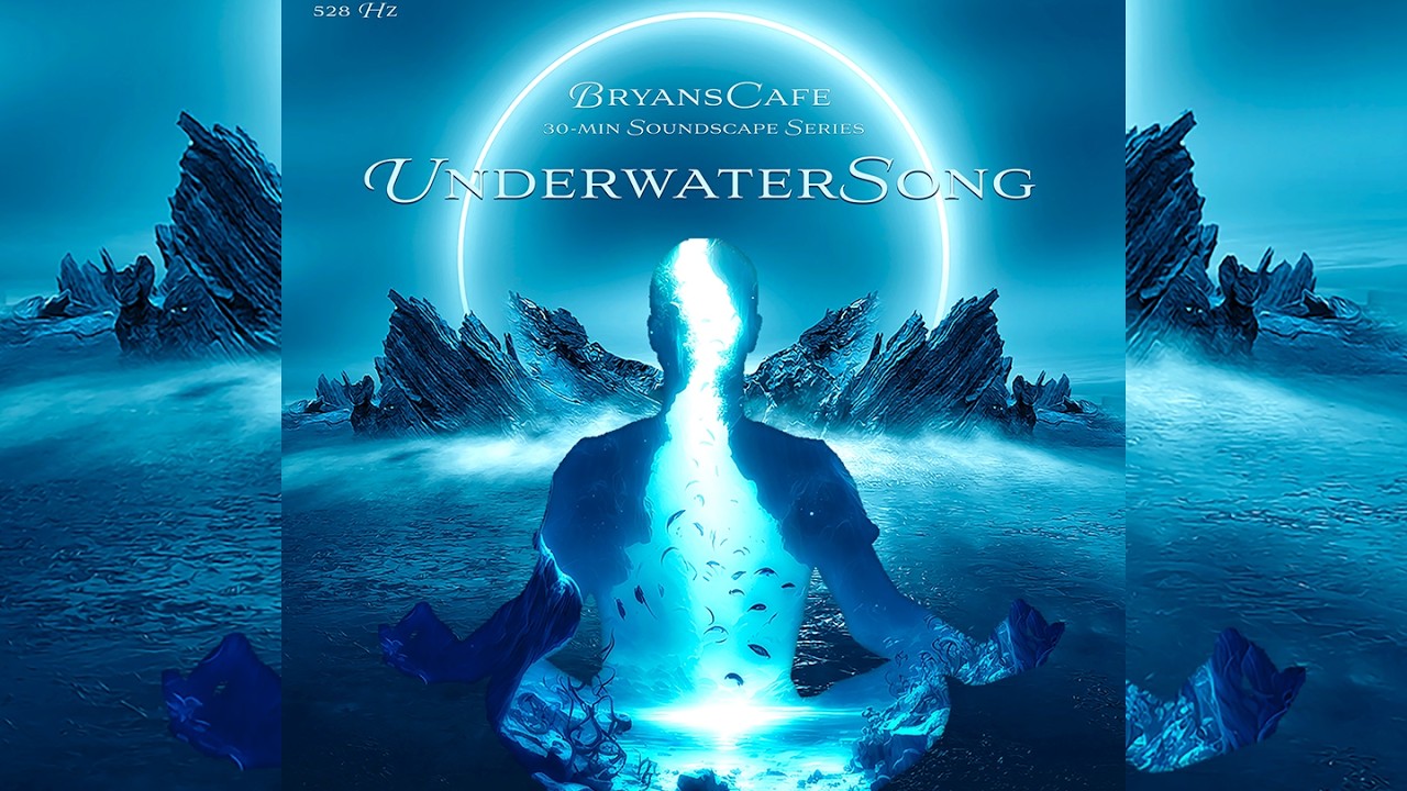 Underwater Sleep Soundscape - 8.5 Hours Ocean Ambience with Gentle Music, No Talking, No Ads
