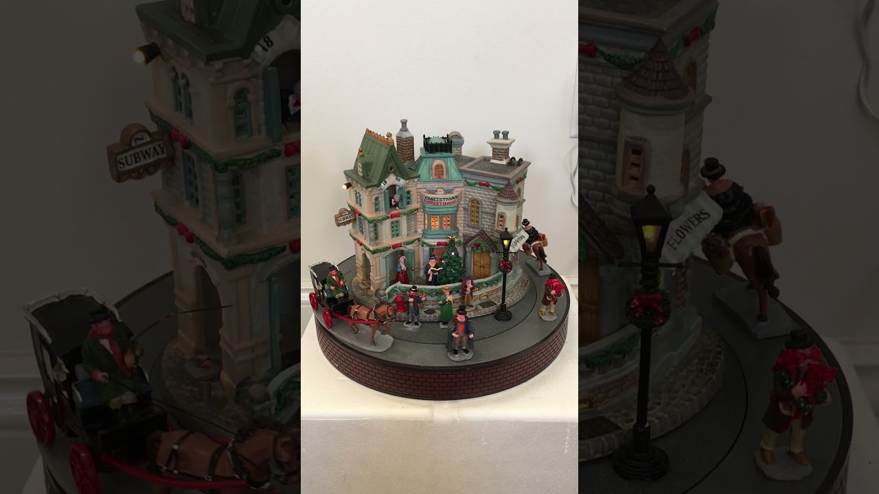 Lemax Village Collection City Sidewalks 2007 Demo