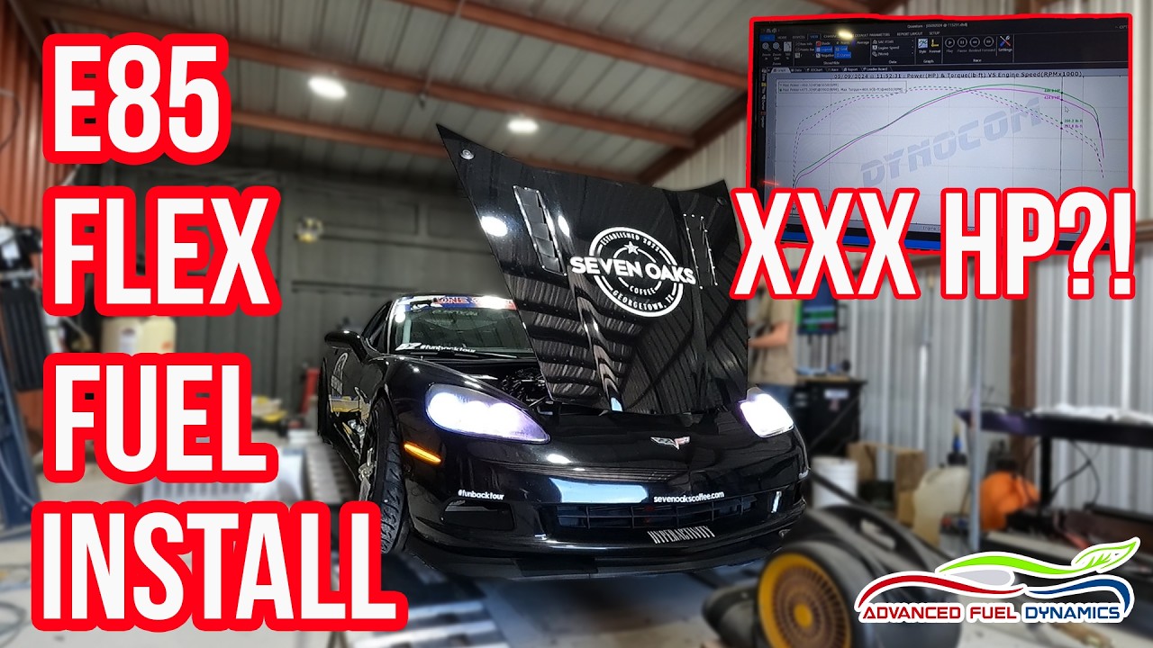 E85 FOR THE WIN!: Advanced Fuel Dynamics Flex Fuel for the Corvette