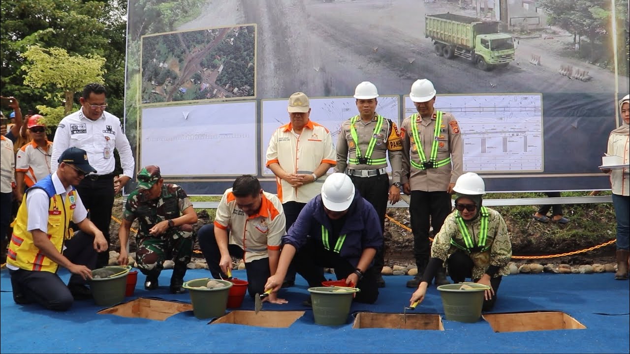 Gubernur SUMSEL Dan Wabup Lahat Hadiri Groundbreaking Pembangunan Flyover Ruas KM. 111 Kab Lahat !!