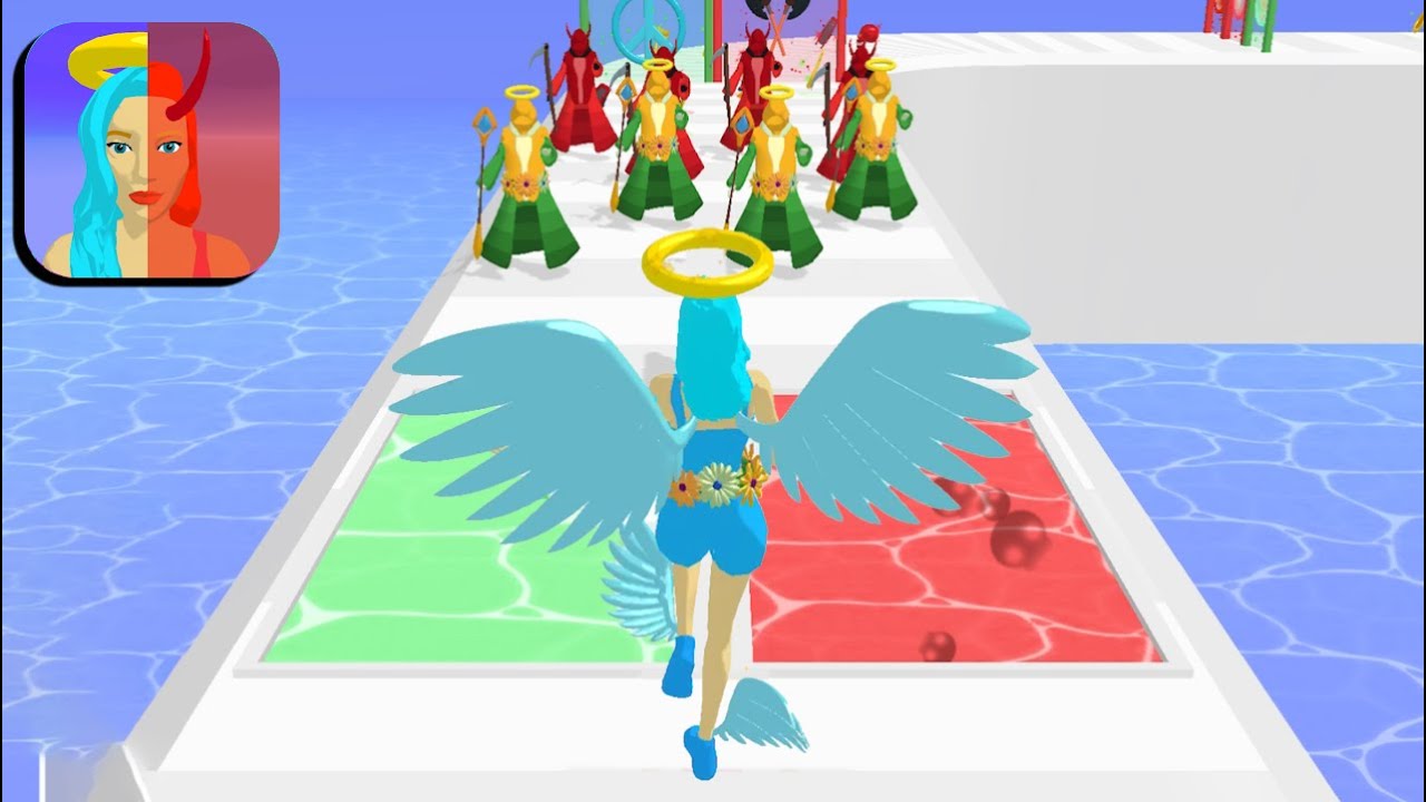 Destiny Run 👼👩😈 NEW UPDATE!! All Levels Gameplay Android,ios