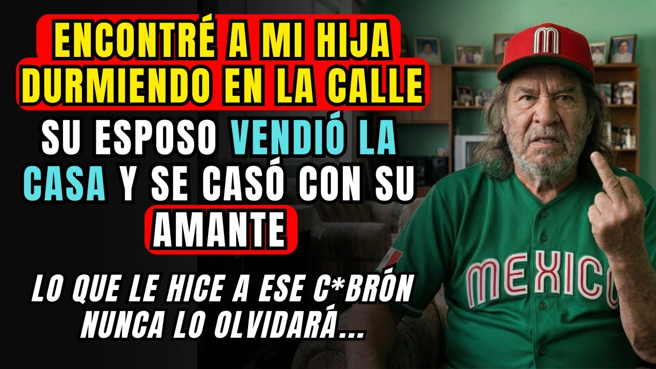 Mi yerno VENDIÓ la CASA y dejó a mi HIJA en la CALLE… Entonces no tuve PIEDAD de él