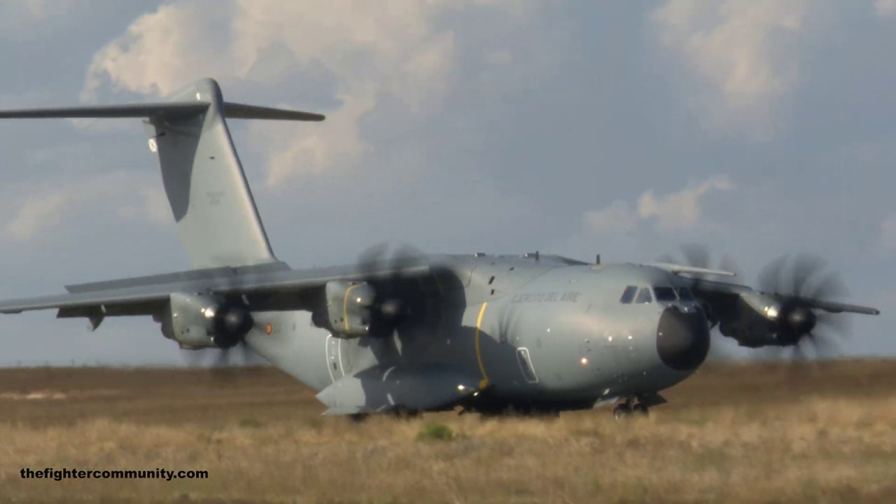 Exhibición A400M del Ala 31 del Ejercito del Aire. Festa al Cel 2019