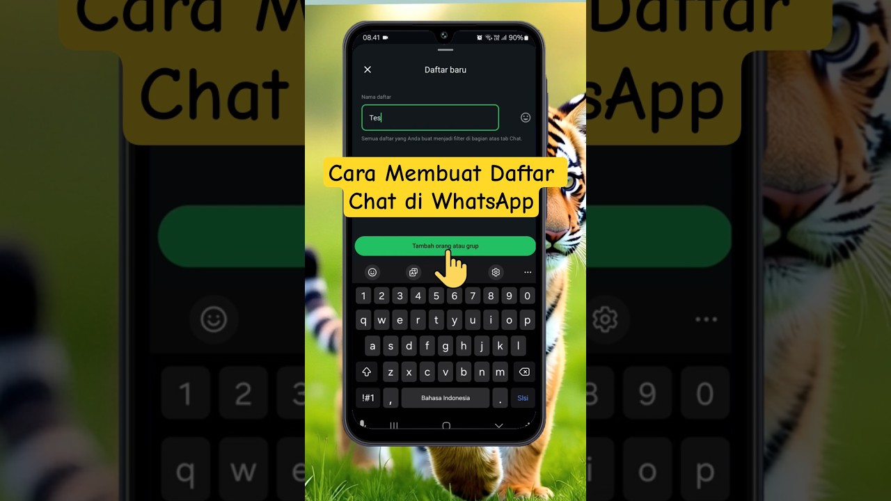 Cara Membuat Daftar Chat di WhatsApp #buatdaftarchatwhatsapp  #daftarchatwhatsapp #tutorialwhatsapp
