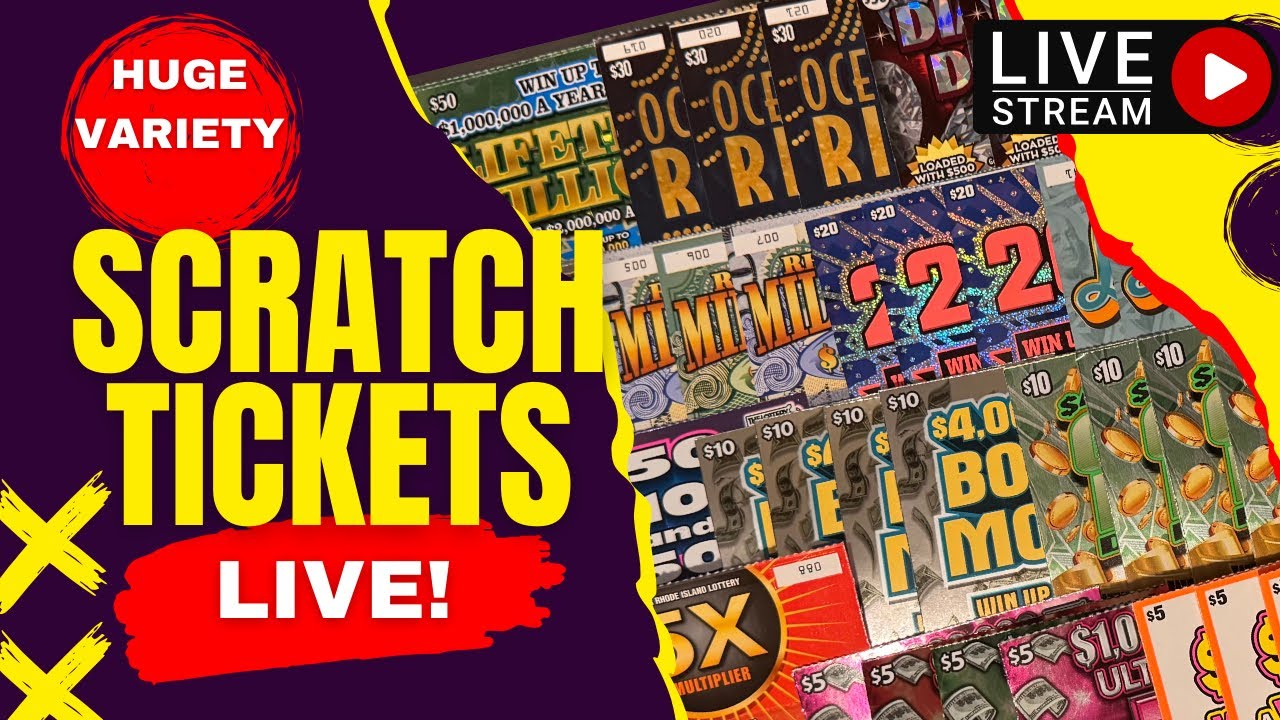 💥 LIVE LOTTERY💥 HUGE VARIETY SCRATCH TICKETS