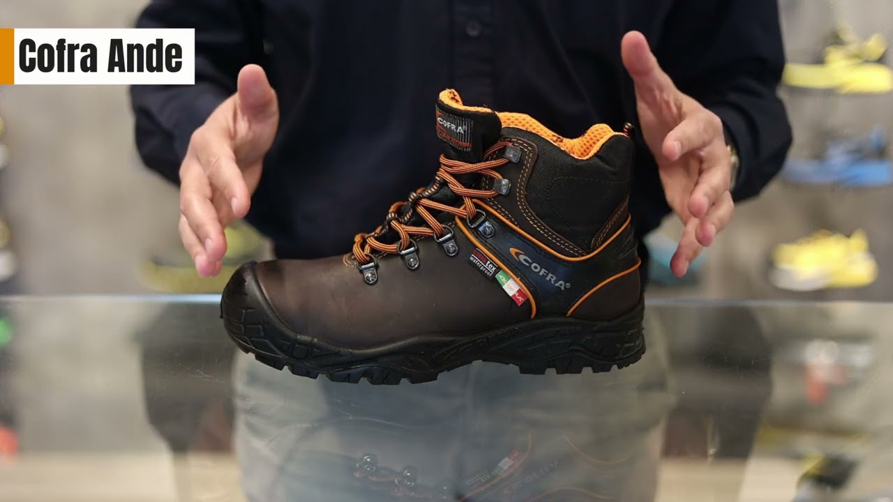 Le nuove scarpe antinfortunistiche impermeabili S7 a norma EN ISO 20345