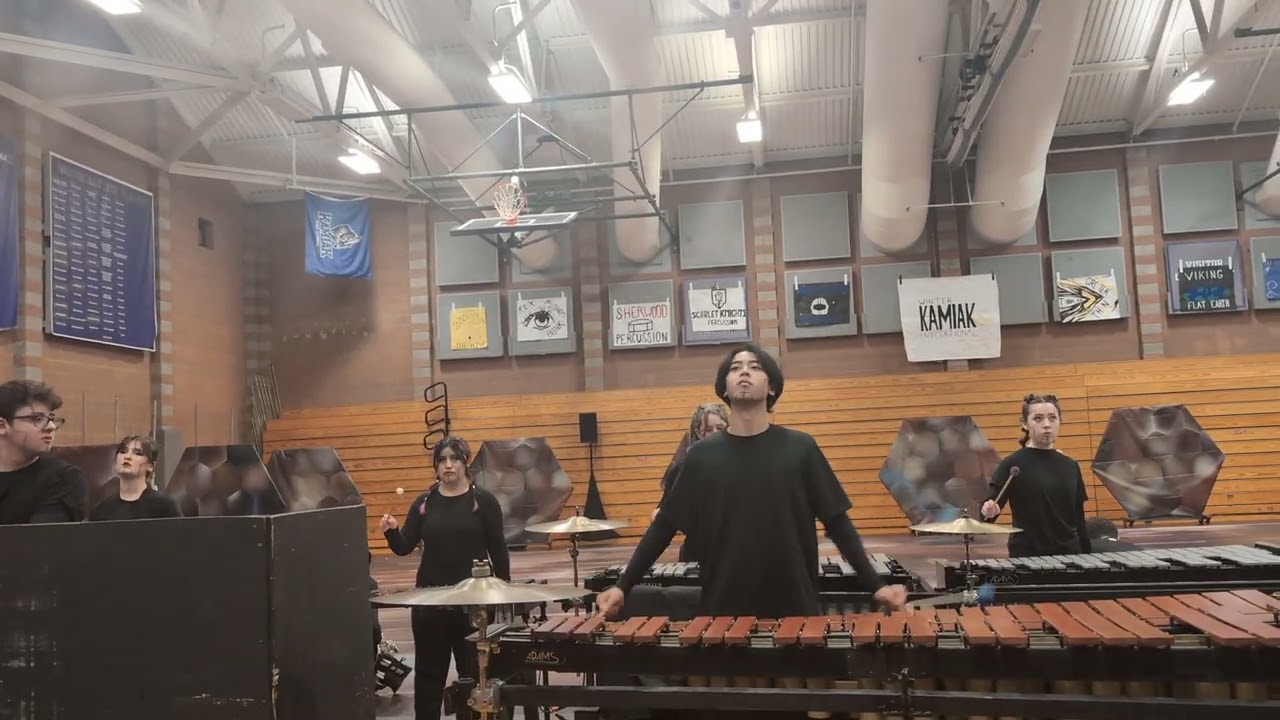 Kamiak's Winter Invitational #winterpercussion #highschoolband #proudparent