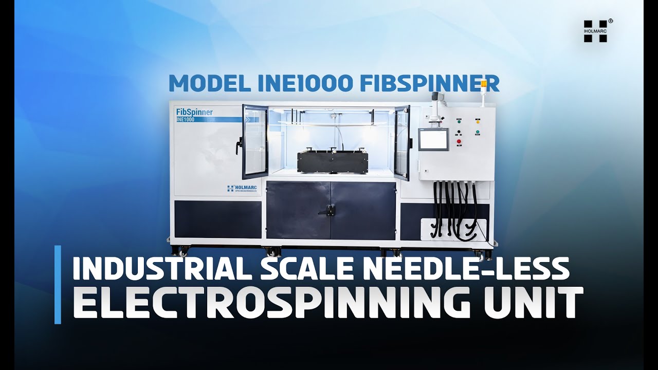 Holmarc's Industrial-Scale Needle-less Electrospinning Unit, INE1000 FibSpinner