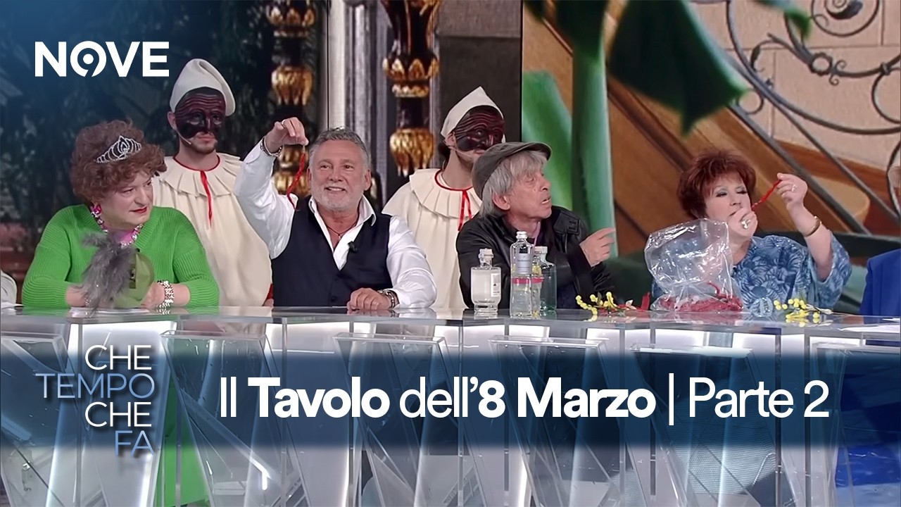 L'ultimo Tavolo dell'8 marzo - Parte 2 | Che tempo che fa