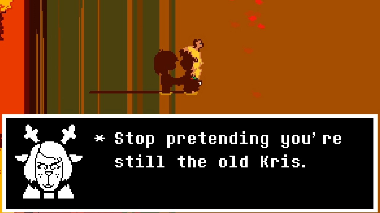 DELTARUNE CHAPTER 5 - Weird Route Lake Alternate Outcome
