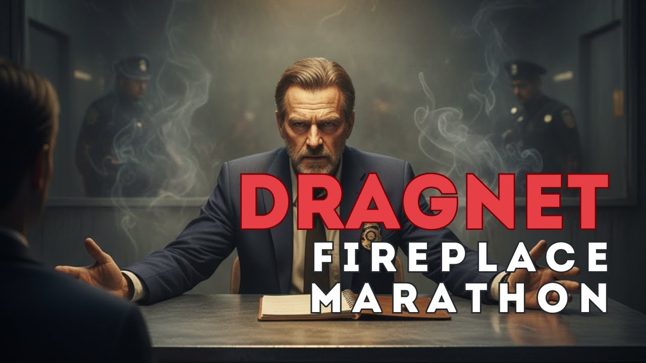 Dragnet - Classic Fireplace Marathon | Best Police Radio Drama Marathon | Restored
