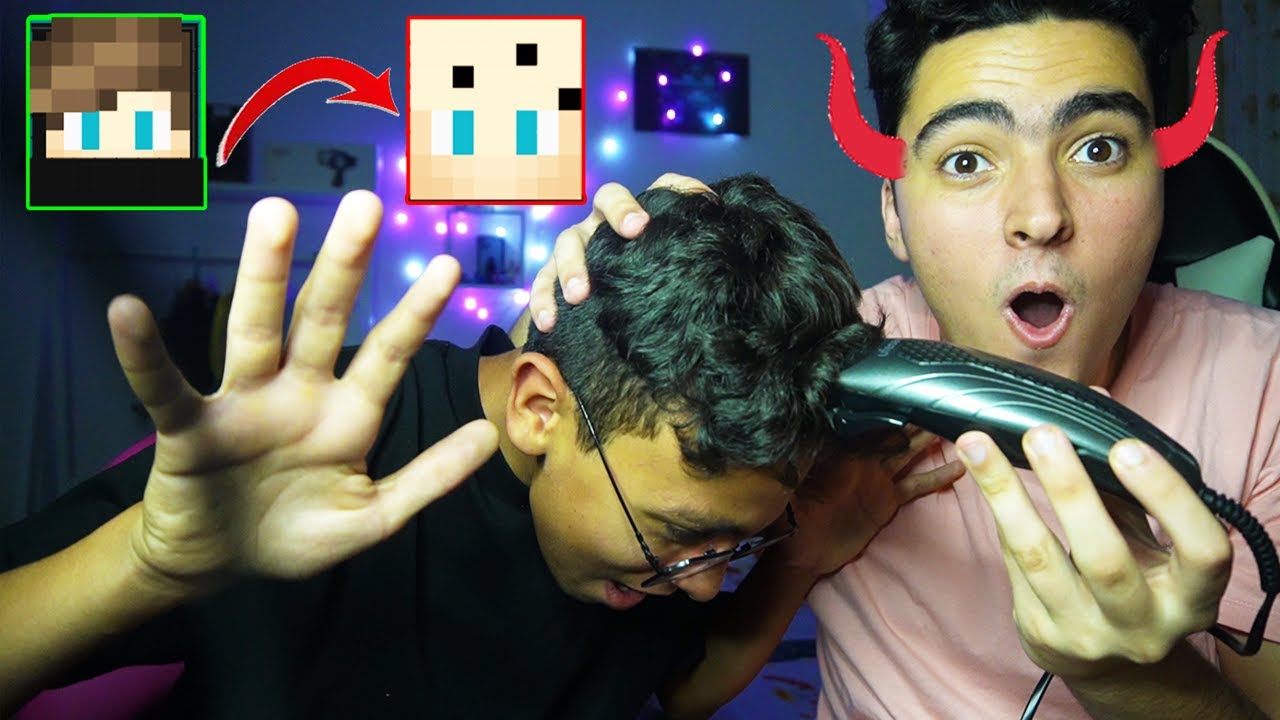 ماين كرافت : الي يخسر بالتحدي يقص شعرة !!؟ شوفو مين صار أصلع 🔥😱