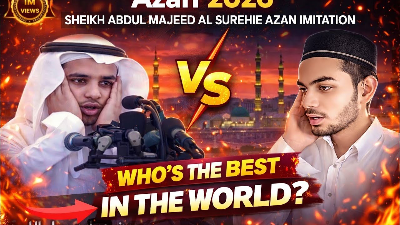 Azan 2026 😱 | World’s Most Powerful Azan VS Imitation | Who’s the Best?