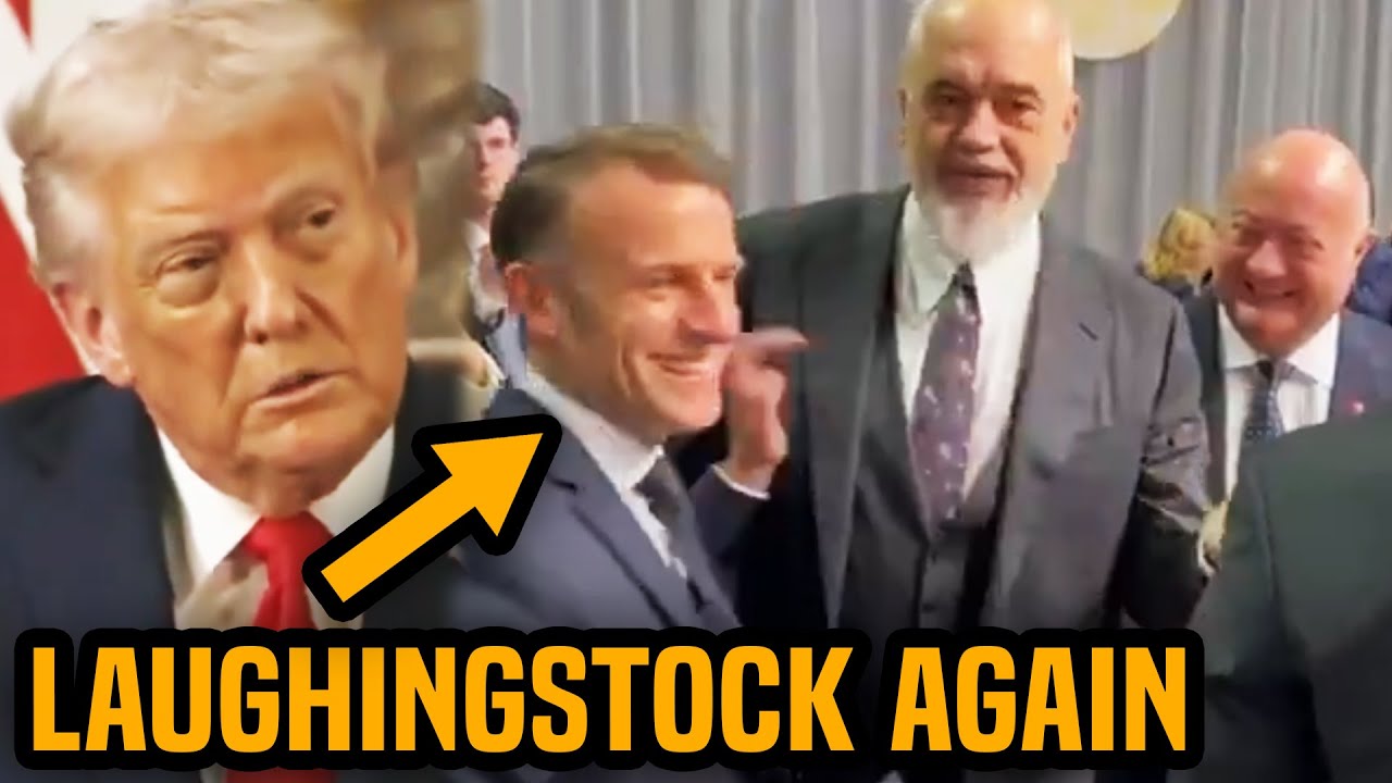 World leaders BURST OUT LAUGHING at Trump