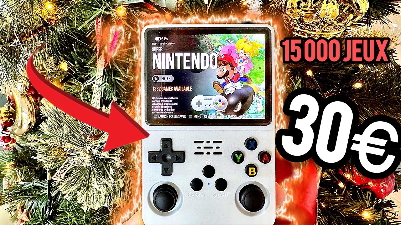 Le MEILLEUR cadeau pour Geek à moins de 30€ - Essai de la console Rétro Gaming R36S