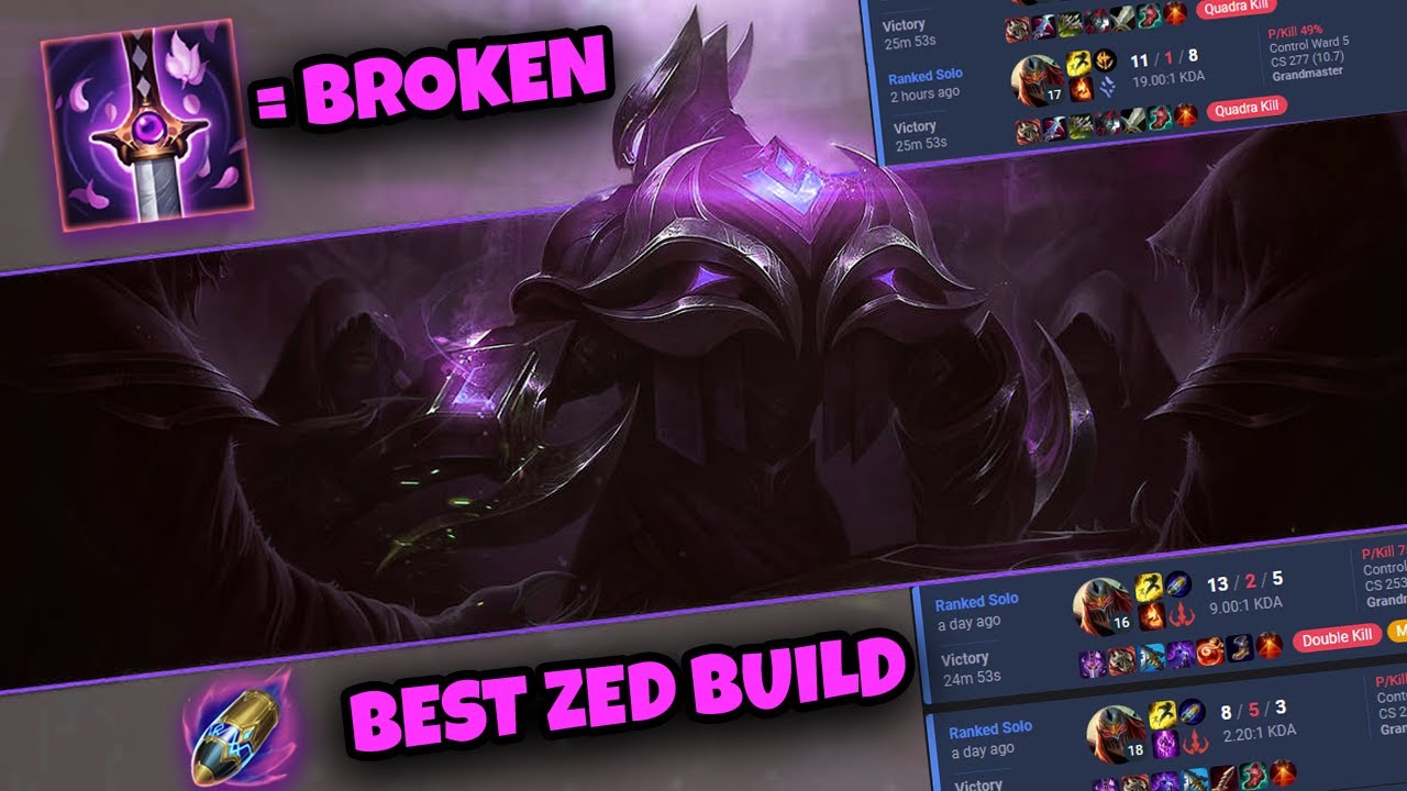 The BEST Lethality Zed Build In Patch 13.10