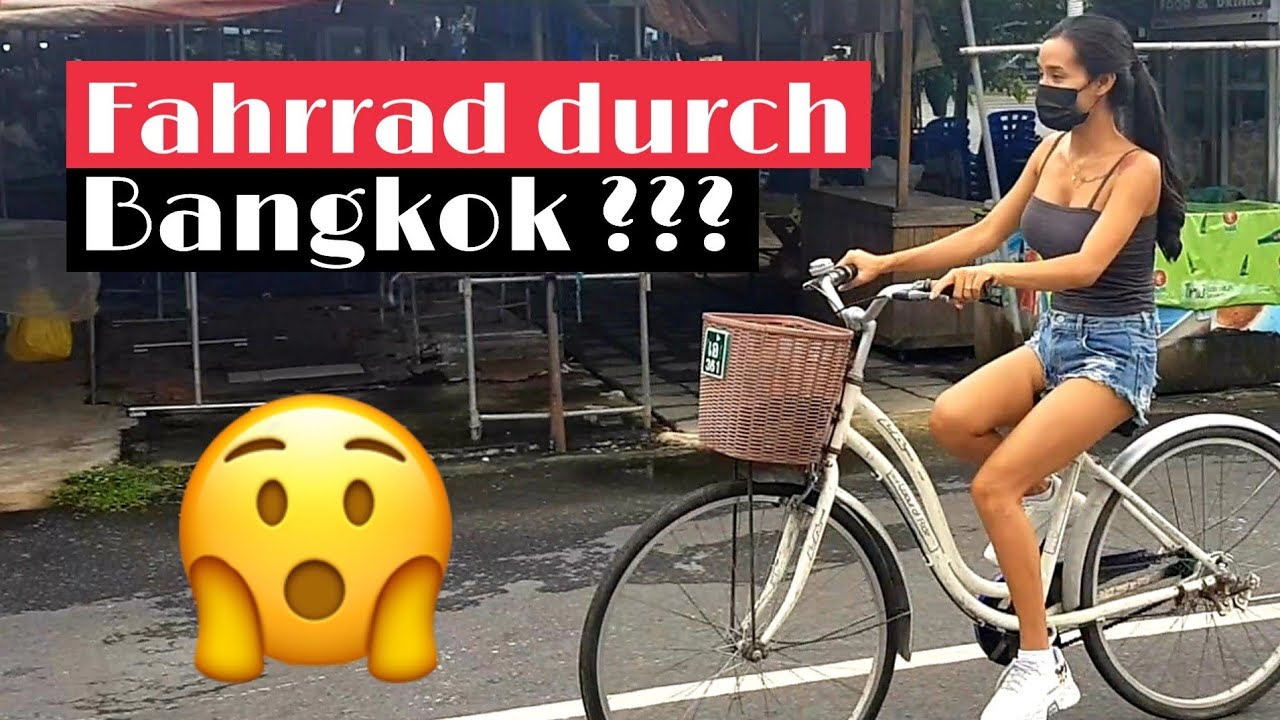 Mit dem Fahrrad durch Bangkok?😳 Radtour Thailand Bangkok Chatuchak Park 24.09.2021