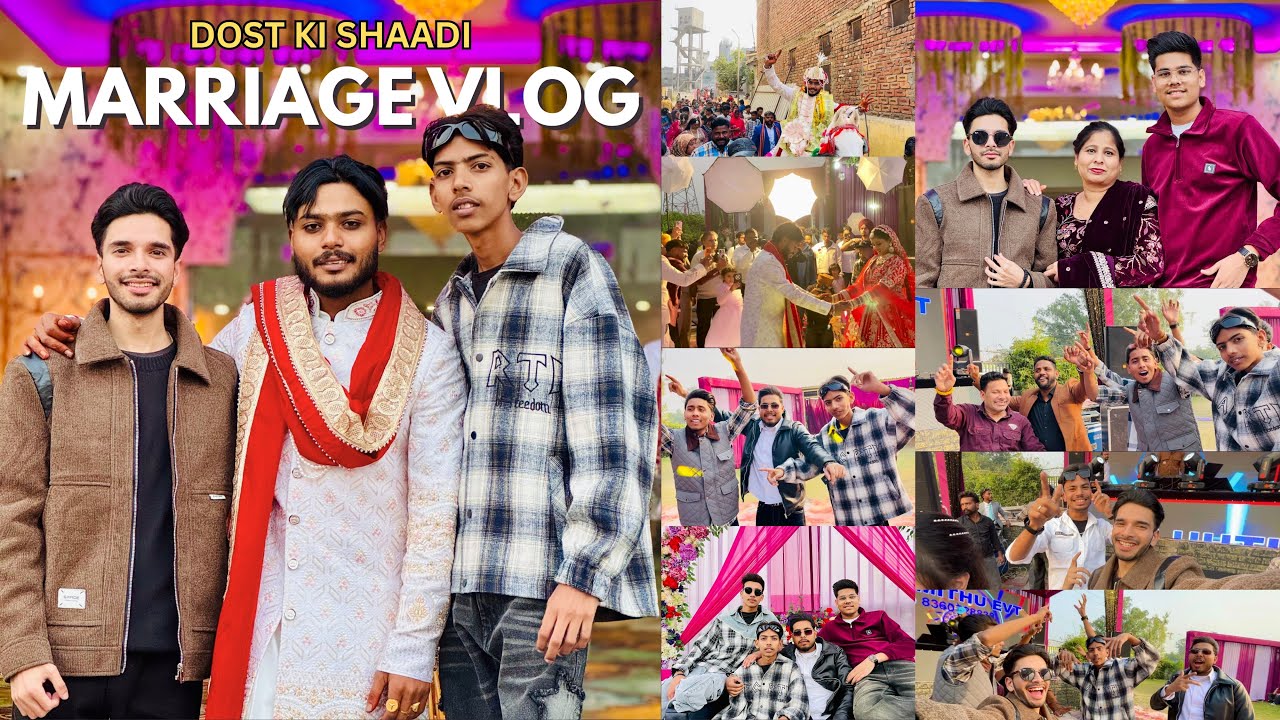 Dost ki shaadi | Marriage Day Vlog | 21 November 2025.💙✨