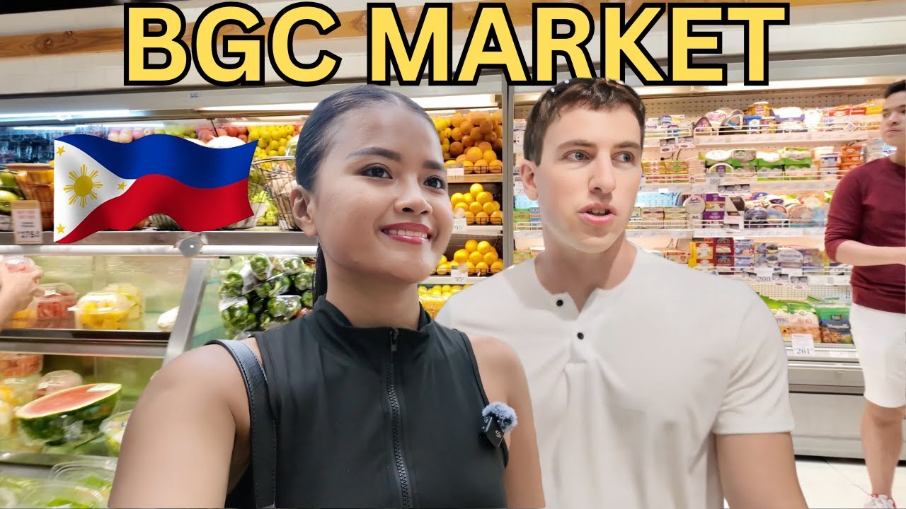 🇵🇭Филиппинка везёт меня за продуктами в BGC и готовит для меня